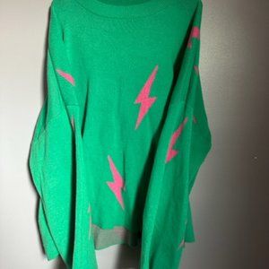 Dressed in LALA - Electric Lover Knit Set (Size: XL)